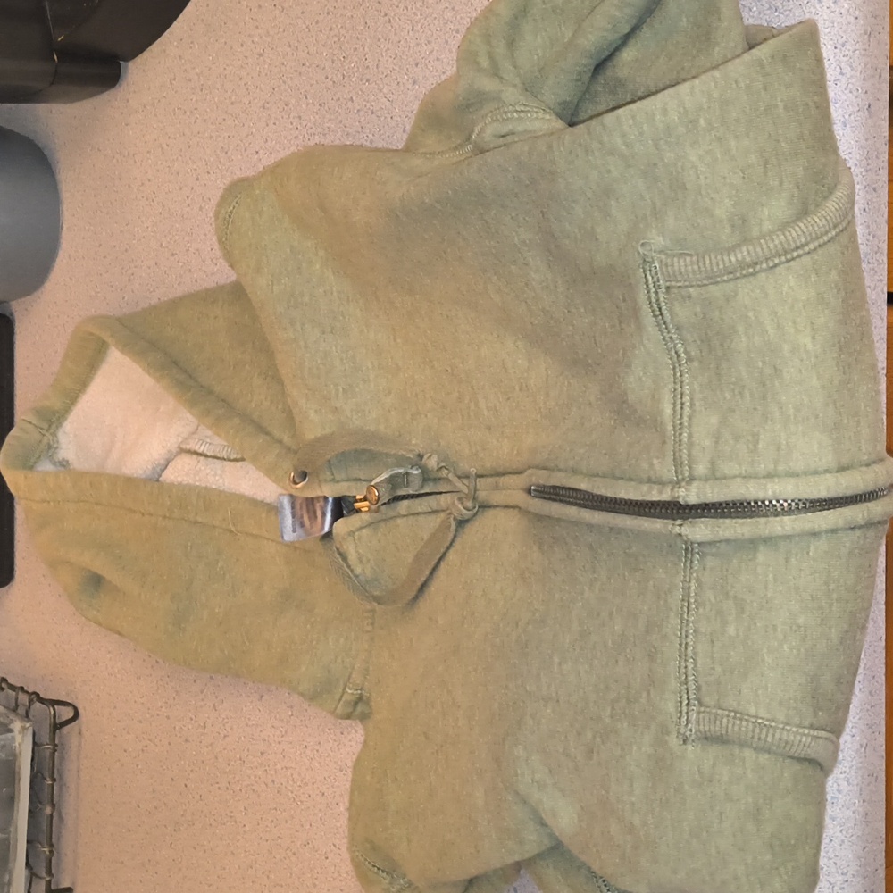 C9 By Champion Brand Soft Stretchy Cropped Olive Hoodie-NWOT